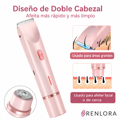 Depilador eléctrico 2-in-1