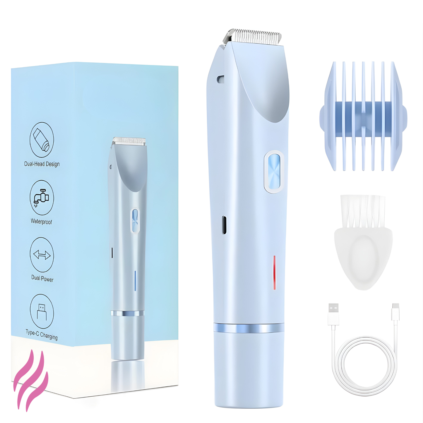 Depilador Eléctrico 2-in-1