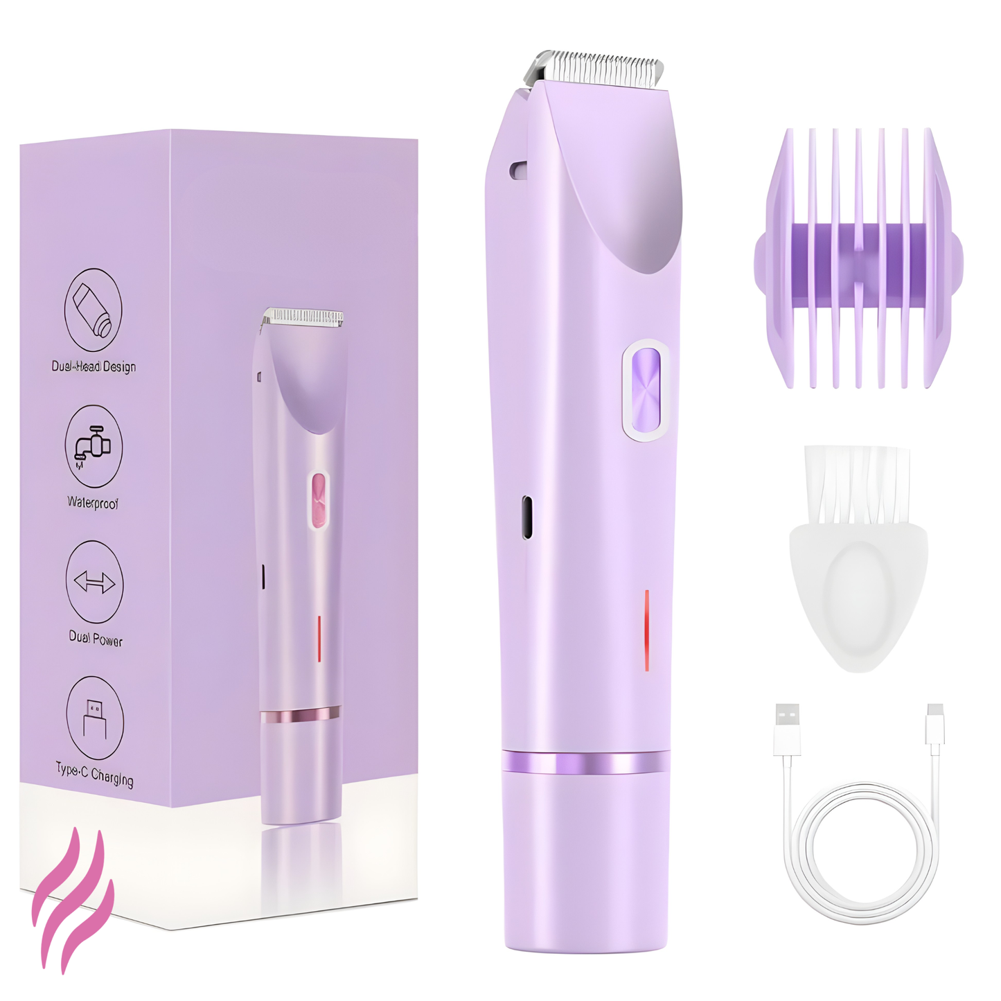 Depilador Eléctrico 2-in-1